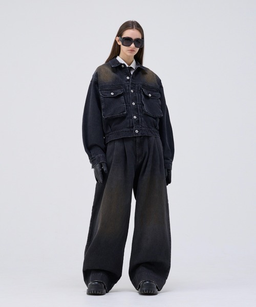 「soerte」 デニムパンツ 0 ブルー系その他 メンズ_画像5