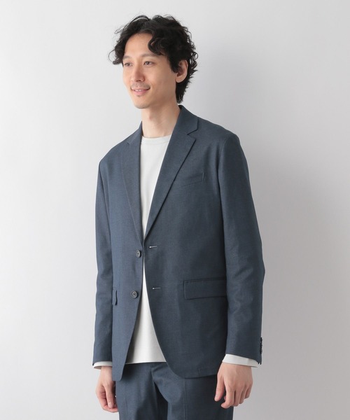 「GLOBAL WORK」 デニムジャケット SMALL ネイビー メンズ_画像4