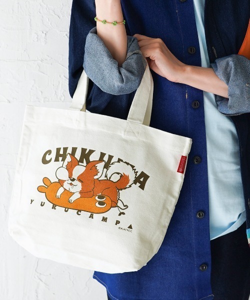 「THE BAREFOOT」 「ROOTOTE」ハンドバッグ「ゆるキャンコラボ」 FREE ホワイト メンズ_画像4