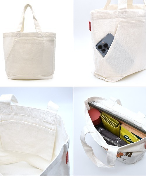「THE BAREFOOT」 「ROOTOTE」ハンドバッグ「ゆるキャンコラボ」 FREE ホワイト メンズ_画像6
