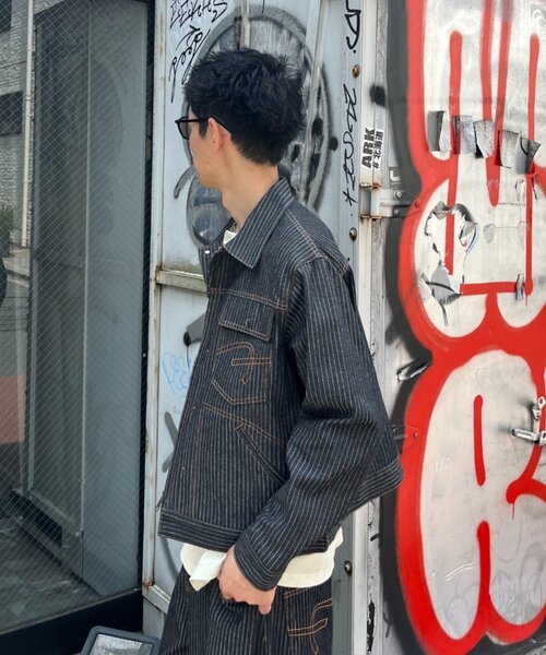 CIAOPANIC（チャオパニック） デニムジャケット gジャン 「cian denim