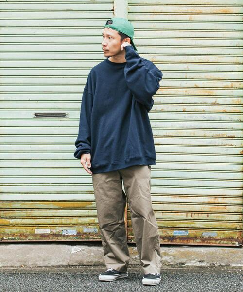 Wide Dad パンツ Wide Dad DAD EASY WIDE CHINO メンズ : ZOZOTOWN