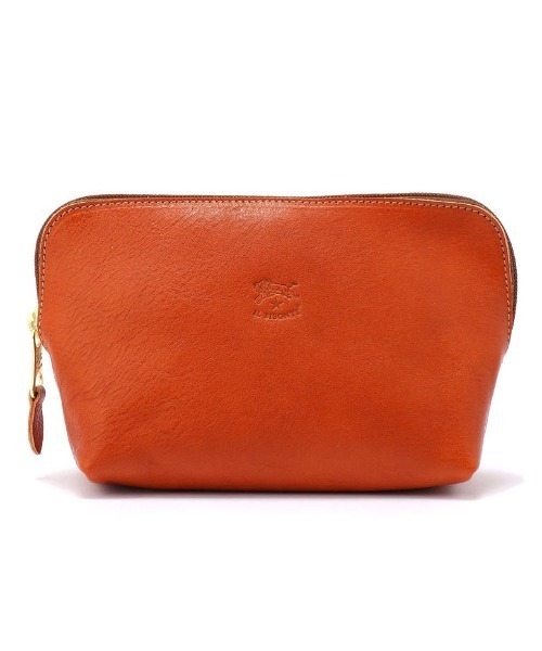 IL BISONTE ウェストポーチ レッド IL BISONTE（イルビゾンテ） ポーチ IL BISONTE / ORIGINAL LEATHER
