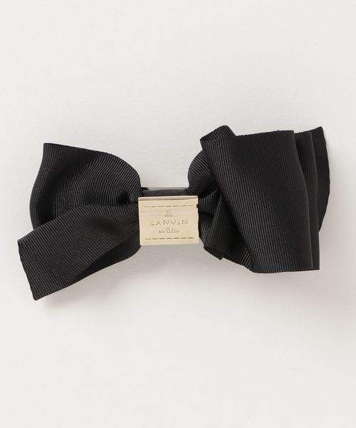 LANVIN en Bleu ヘアクリップ グログランリボンバレッタ : ZOZOTOWN