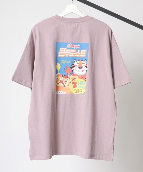 Tシャツ Tシャツ ケロッグトニー ザ タイガー アニメイラストバックプリントグラフィックtシャツ Zozotown Yahoo 店 通販 Yahoo ショッピング