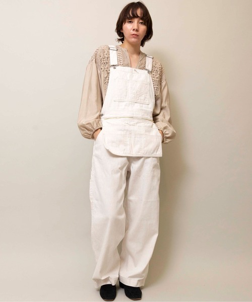 FRAMeWORK JOHNBULL サロペット オーバーオール 28 M JOHNBULL/ジョンブル デニムフレアオーバーオール（サロペット