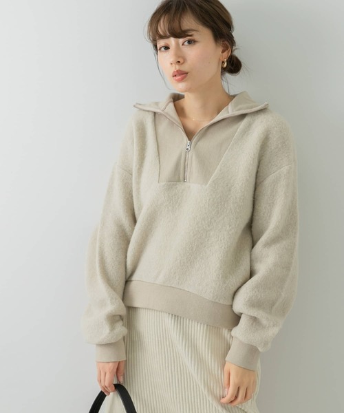 定番セール ニット - 通販 - PayPayモール ハーフジップシャギープルオーバー ZOZOTOWN PayPayモール店 好評最新作