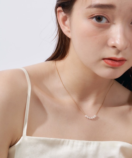 891円 【在庫一掃】 ネックレス 金属アレルギー対応 アソートパールネックレス サージカルステンレス 316L2 970円