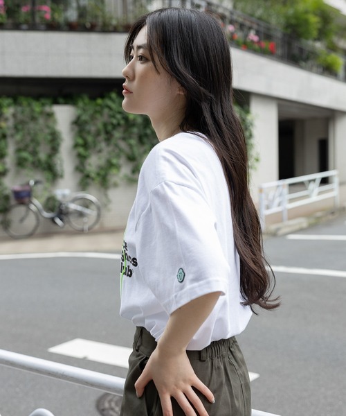 Tシャツ・カットソー [NICEGHOSTCLUB]FFATS GIRL TEE_WHITE(NG2FMFT581A) ghostgirl mini tee[white] - niceghostclub