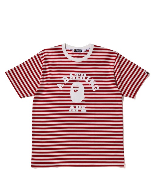 A BATHING APE（アベイシングエイプ） tシャツ WEB限定/COLLEGE HOOP