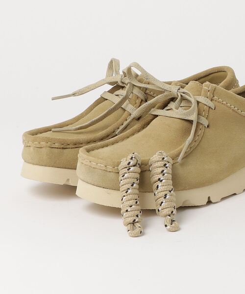 Clarks ブーツ Wallabee GTX Maple Suede レディース : ZOZOTOWN