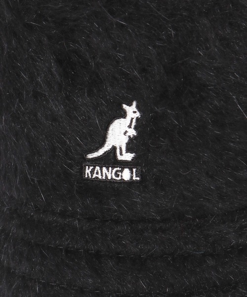 【美品】KANGOL カンゴール ファーゴラバケットハット L 黒 K3477 KANGOL 帽子 ハット KANGOL/カンゴール Furgora Bucket バケット