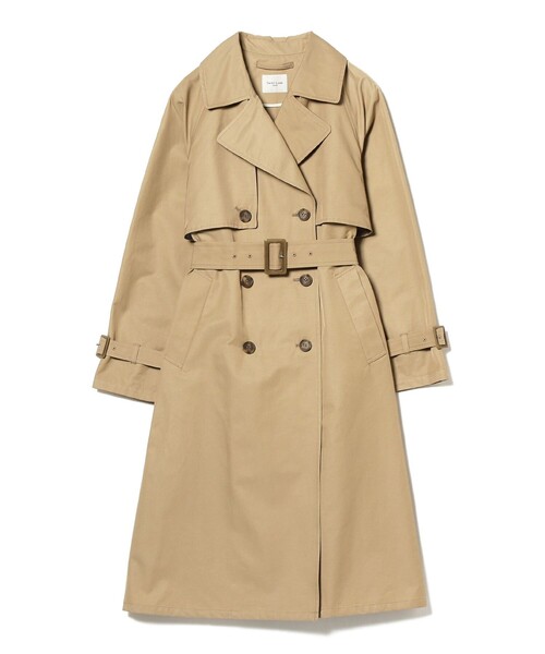 Demi-Luxe BEAMS トレンチコート コート ライト レディース