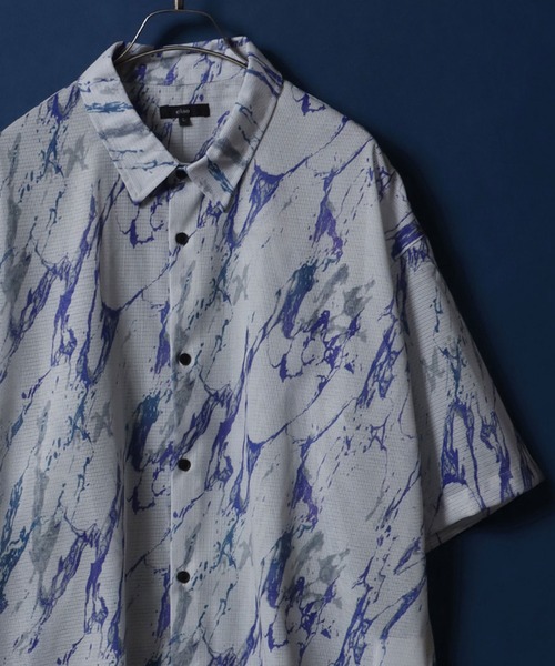 プリント シャツ レディース ビックシルエット DEVICE tシャツ ビッグシルエット サークル カレッジロゴ 韓国