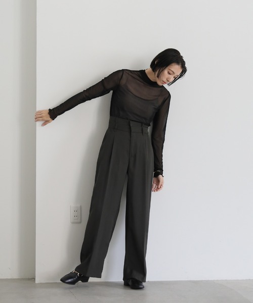 tシャツ シースルースキントップス レディース | select MOCA | 21