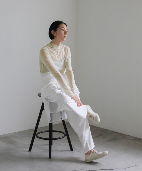tシャツ シースルースキントップス レディース | select MOCA | 14