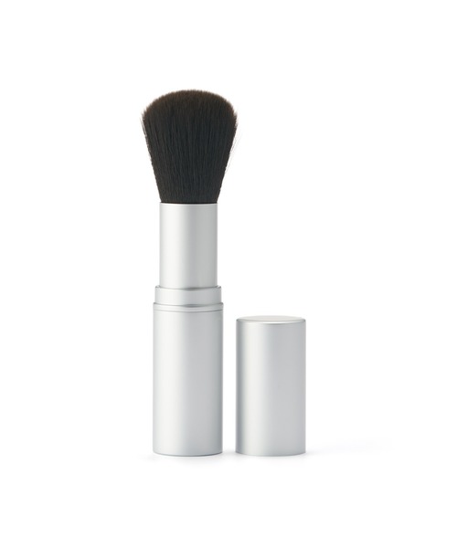 無印良品（MUJI） メイクブラシ ポリエステル携帯用フェイスブラシ