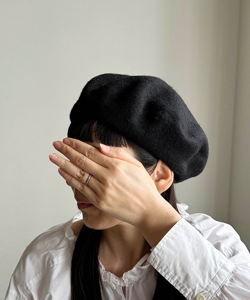 COMMON WARE（コモンウェアー） 帽子 ベレー帽 レディース ST:PB/WOOL