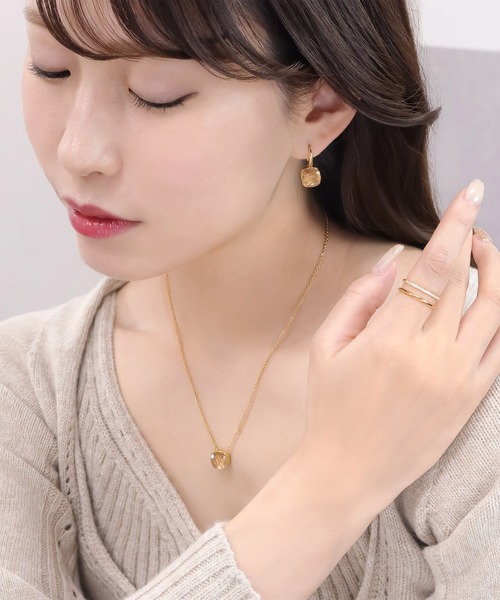   ネックレス KJ9CVN140200 BLACK Lady's blackdia ocean マンテルデザインロングネックレス