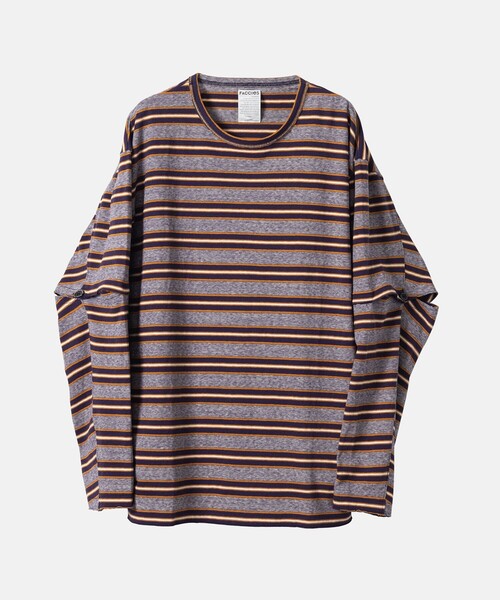 FACCIES / VINTAGE BD LS カットソー Tシャツ 長袖 FACCIES（ファチーズ）の「FACCIES / VINTAGE BD LS（Tシャツ