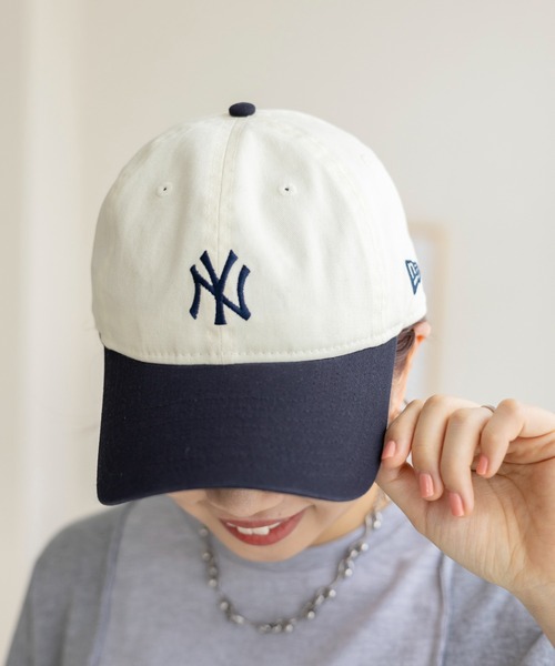 LEPSIM キャップ 帽子 「NEW ERA」ミドルロゴ2トーンキャップ