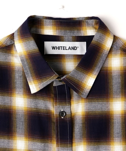 シャツ ブラウス レディース 「WEB＆DEPOT限定」WHITELAND/ホワイトランド/OWL/OMBRE CHECK SSH｜zozo｜18