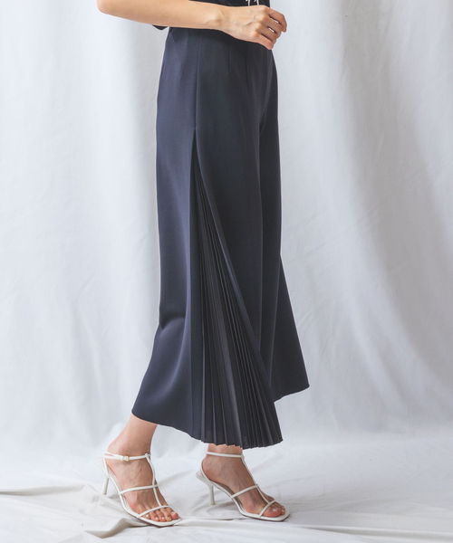 NARACAMICIE（ナラカミーチェ） パンツ 「NARACAMICIE」サイドプリーツ