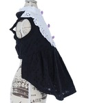 犬 服 ANNA SUI/アイレットフリルワンピースの詳細画像3