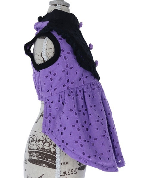 ANNA SUI（アナスイ） 犬 服 ANNA SUI/アイレットフリルワンピース