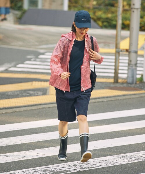 AIGLE 長靴 レインブーツ MALOUINE マロウィン ダブルストライプ