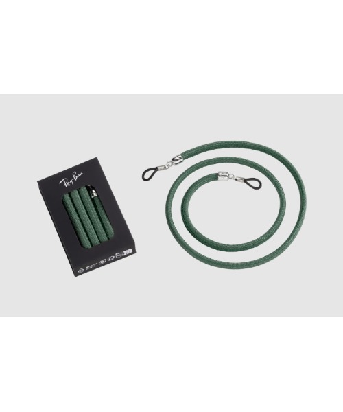 RayBan　レイバン　サングラス　紐付き　　スケルトン　グリーン　完売品 Ray-Ban サングラス レイバン RAY-BAN LANYARD/グリーン/ネック