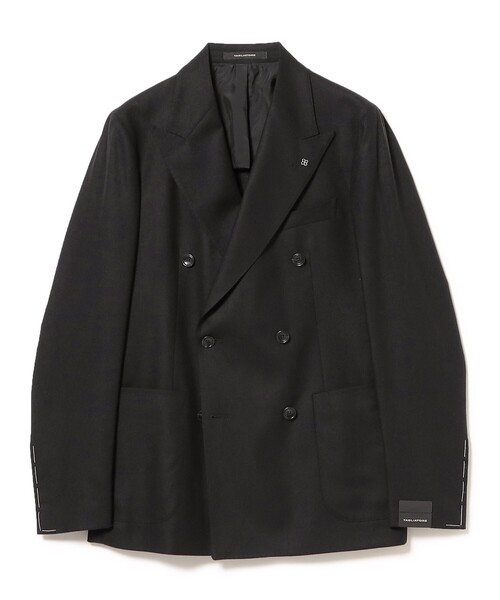 新品 TAGLIATORE 4B ダブル ウール テーラード ジャケット 柔らかムードの4つボタンダブル！TAGLIATORE【タリアトーレ