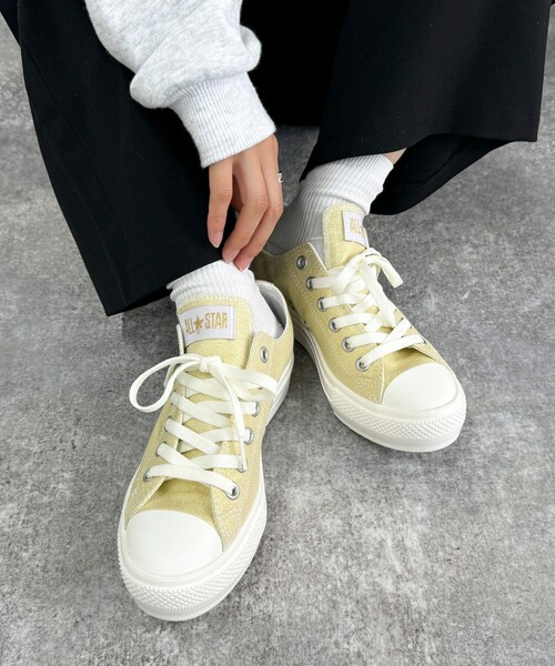 スニーカー 「CONVERSE/コンバース」オールスターライトシャイニー 