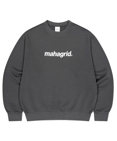 トレーナー スウェット 「mahagrid/マハグリッド」BASIC LOGO SWEATSHIRT/ベーシックロゴ スウェット レディース メンズ