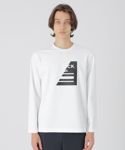 BLACK LABEL CRESTBRIDGE tシャツ 「BLACK lab.」ロゴ