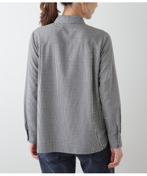 【超美品】NEWYORKER。 長袖チェックブラウス 洗える フリル 11号 ファッション通販のNY.ONLINE