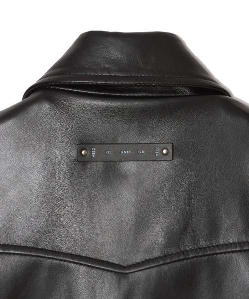CRIMIE 革ジャン ライダース W BIKER SPANISH LAMB LEATHER