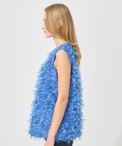 クリーニング済み✨アナイ　ジャガードペイズリープリント ブラウス　Sサイズ クリーニング済み✨アナイ ジャガードペイズリープリント ブラウス Sサイズ