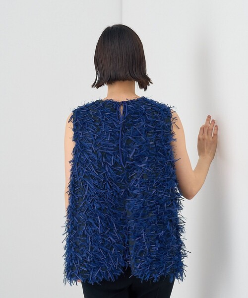 Pheeta フィータ　カットジャガードブラウス　定価36300円 Pheeta フィータ カットジャガードブラウス 定価36300円 トップス