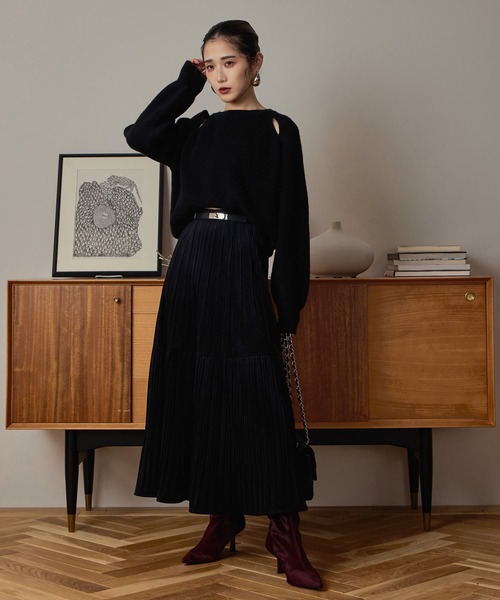 mybae スカート ランダムプリーツスカート : ZOZOTOWN Yahoo!店
