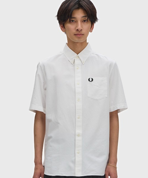 フレッドペリー半袖 FRED PERRY（フレッドペリー） シャツ 新色先行予約受付中／Oxford