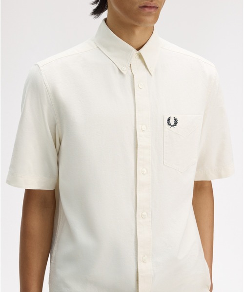 FRED PERRY（フレッドペリー） シャツ 半袖 Oxford Shirt