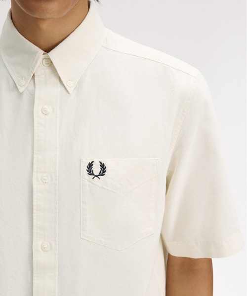 FRED PERRY（フレッドペリー） シャツ 半袖 Oxford Shirt