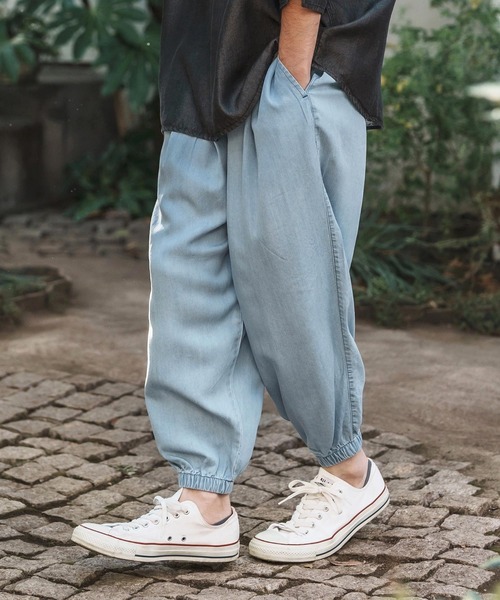 CAMBIO（カンビオ） ジーンズ mp13201-Silky Denim Balloon Pants