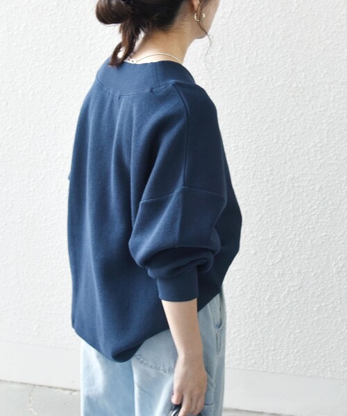 tシャツ Ｖネックレイヤードプルオーバー レディース 楽天市場】ヘンリー Vネック フェイクレイヤード バイカラー