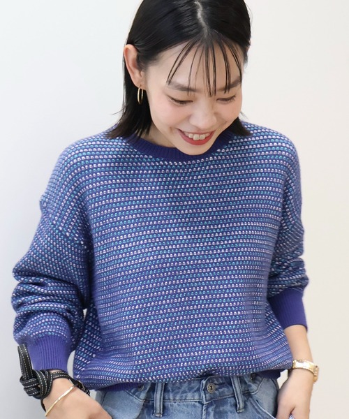 新品未使用　archivio プルオーバー　セーター　レディース AMERICAN HOLIC ニット セーター 袖ボリュームサイドスリット