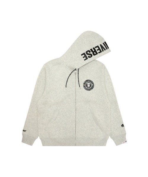 AAPE BY A BATHING APE パーカー BASIC ZIP UP HOODIE メンズ