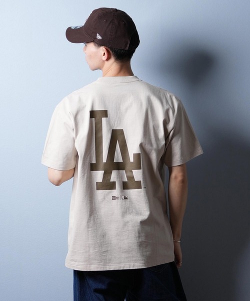 tシャツ 「ムラサキスポーツ限定」NEW ERA/ニューエラ 半袖Tシャツ バックプリント ドジャース 14697014/14697015 メンズ レ | NEW ERA | 05
