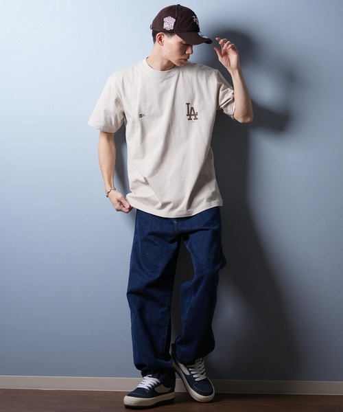 tシャツ 「ムラサキスポーツ限定」NEW ERA/ニューエラ 半袖Tシャツ バックプリント ドジャース 14697014/14697015 メンズ レ | NEW ERA | 06