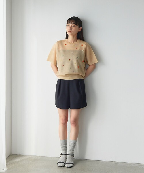 セブンイレブン 冬ギフト 2025 EMMEL REFINES パンツ 「EMMEL REFINES」EM Wクロス ハイ パンツ